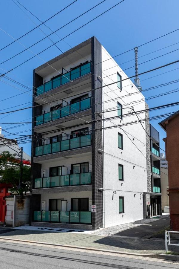 Asakusa Sky Stay Tiffany Blue Room Tokyo Bagian luar foto