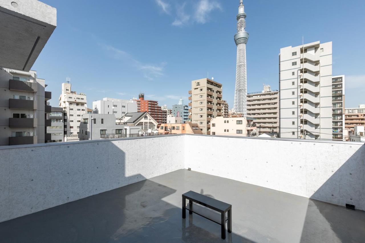 Asakusa Sky Stay Tiffany Blue Room Tokyo Bagian luar foto
